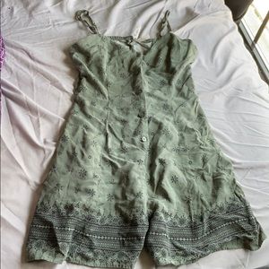 Mudd Green Romper